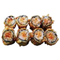 Maki salmón frito