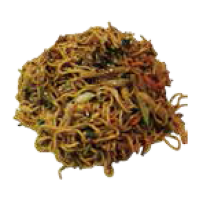 Yakisoba con verdura y pollo