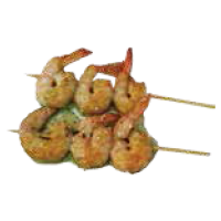 Pinchos de gambas